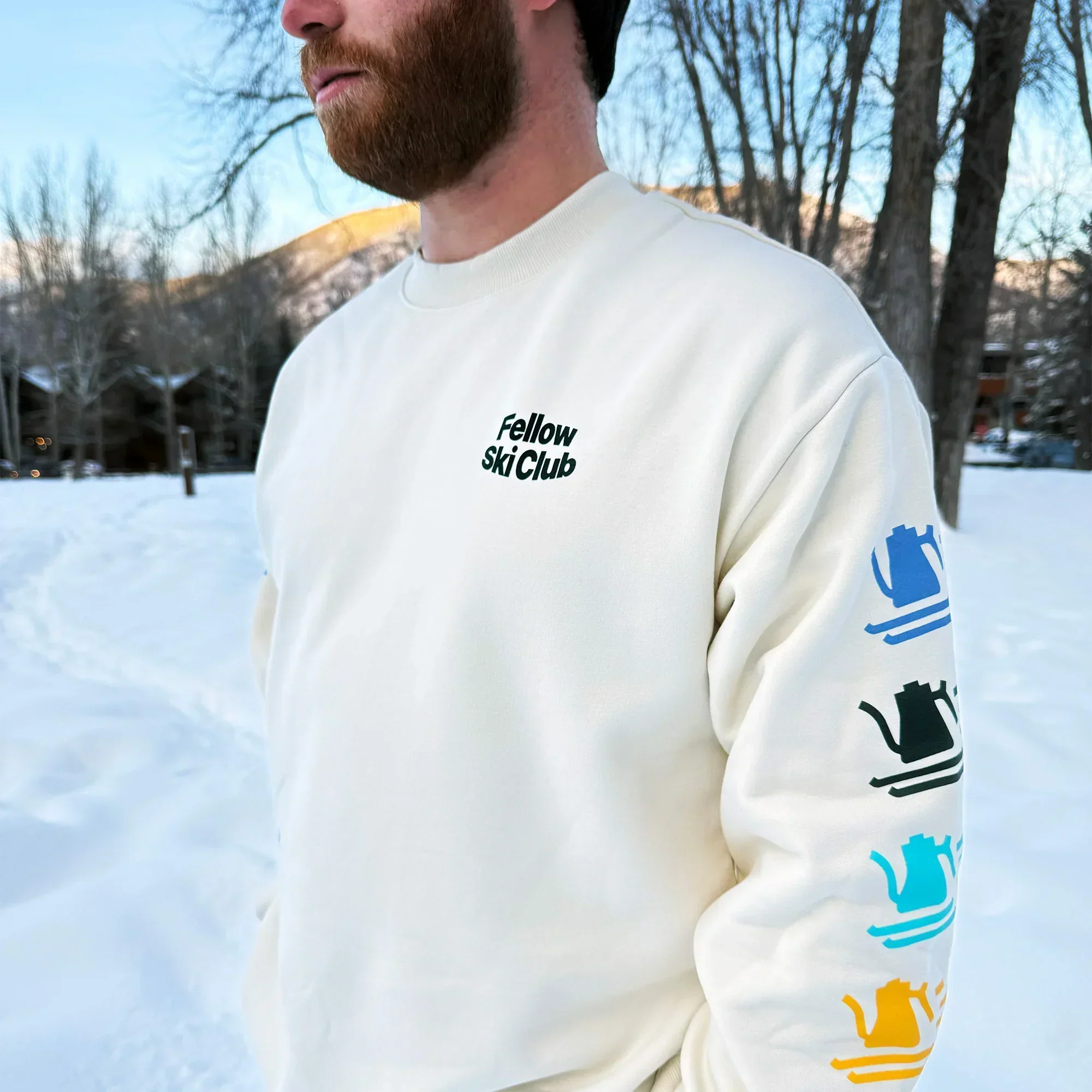 Fellow Ski Club Crewneck - Image 3